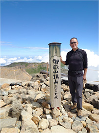3067m山頂