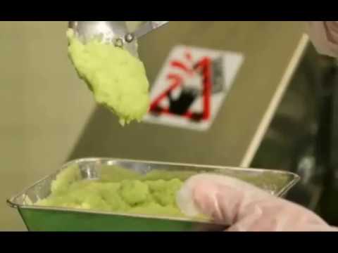 キャベツの粉砕