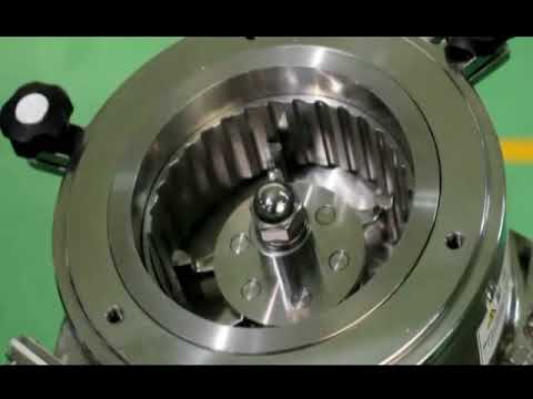 茶葉の粉砕動画